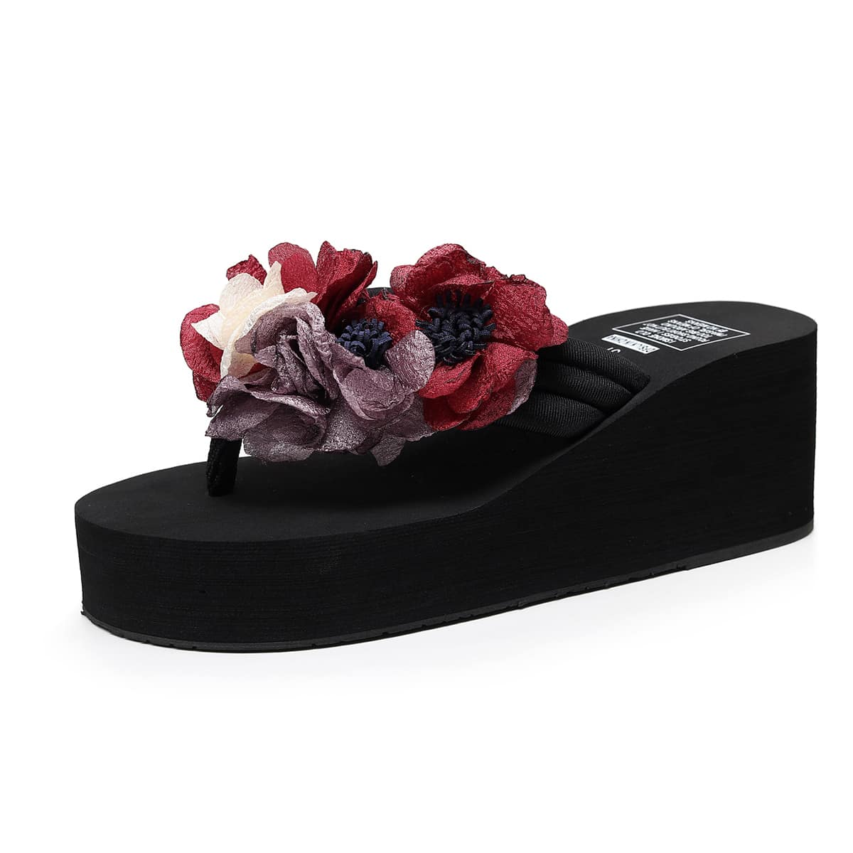 Вьетнамки с цветочным декором