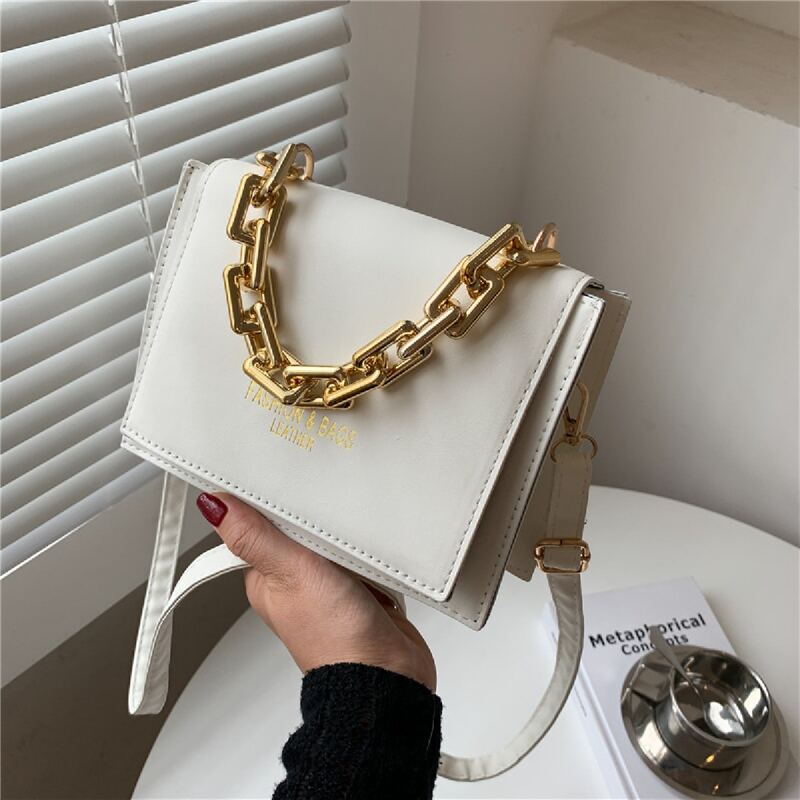 

Minimalist Satchel Bag, Beige