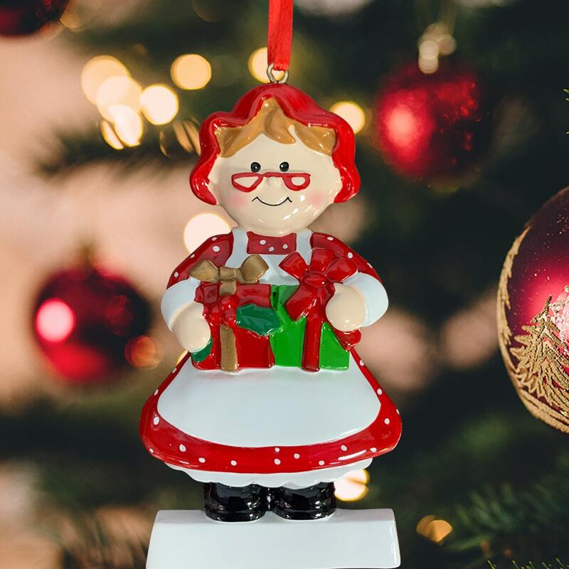 

1pc Christmas Girl Wall Hanging, Multicolor