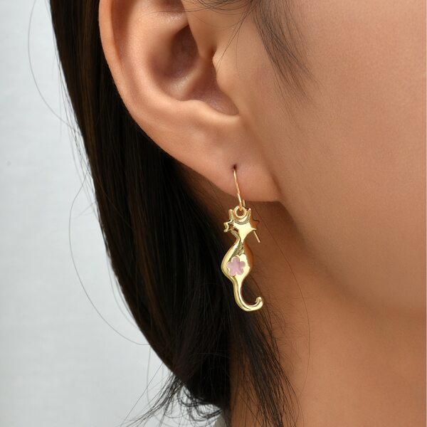 

Animal Decor DROP Earrings, Multicolor