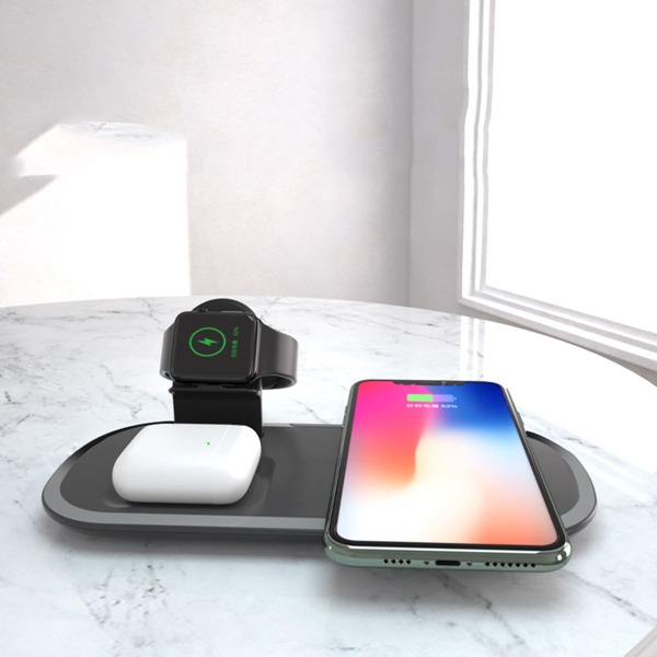 

3 In 1 15W Wireless Charger, Black