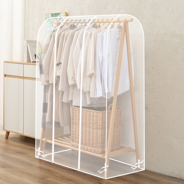 

1pc Clear Clothes Dust Cover