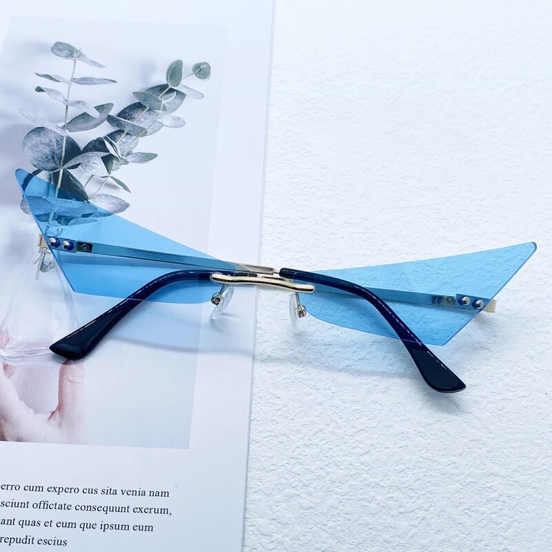 

Rimless Tinted Lens Sunglasses