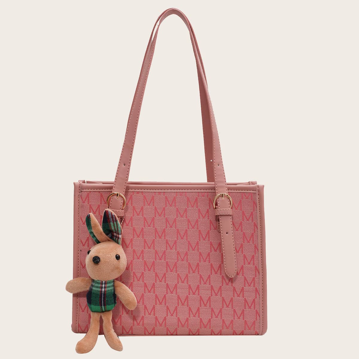 

All Over Print Shoulder Tote Bag, Multicolor