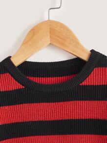 Áo len cho bé gái Sọc Giải trí - Nhiều màu - Xem 4