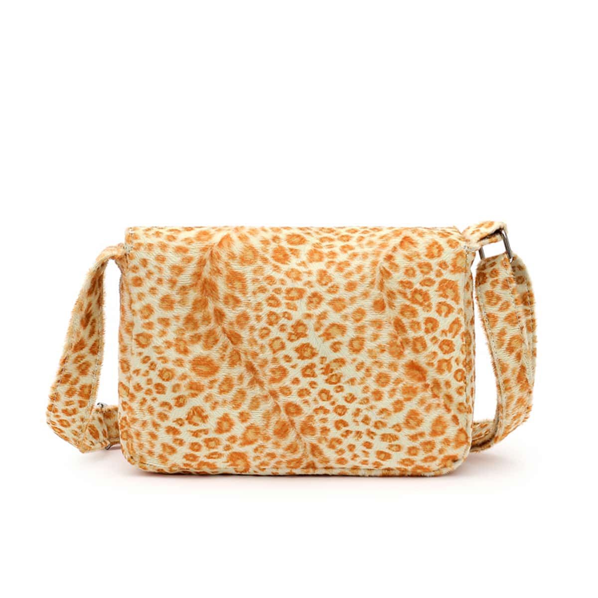 

Leopard Flap Crossbody Bag, Multicolor