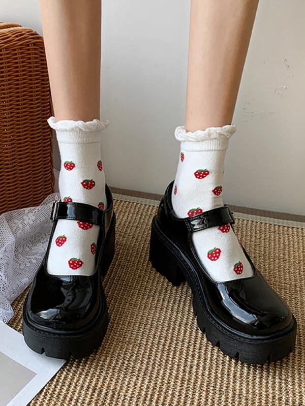 minimalist mary janes
