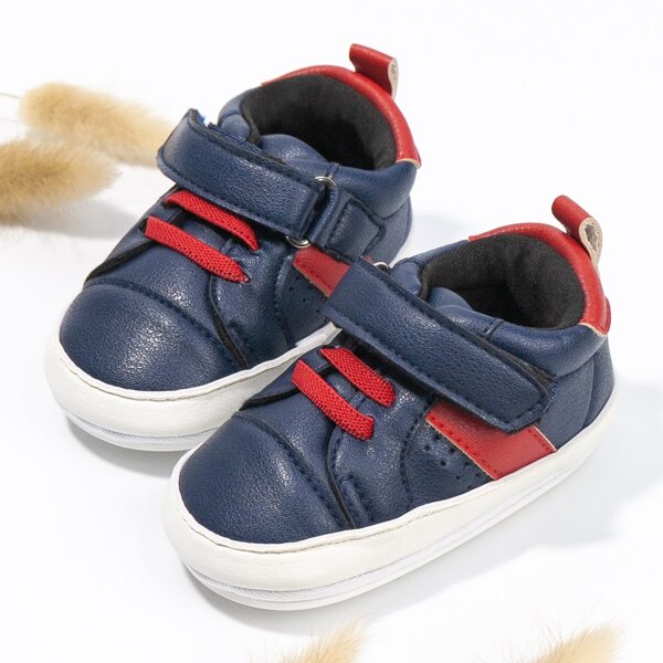 

Baby Velcro Strap Low Top Sneakers, Multicolor