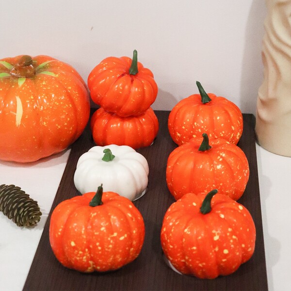 

3pcs Artificial Pumpkin, Orange