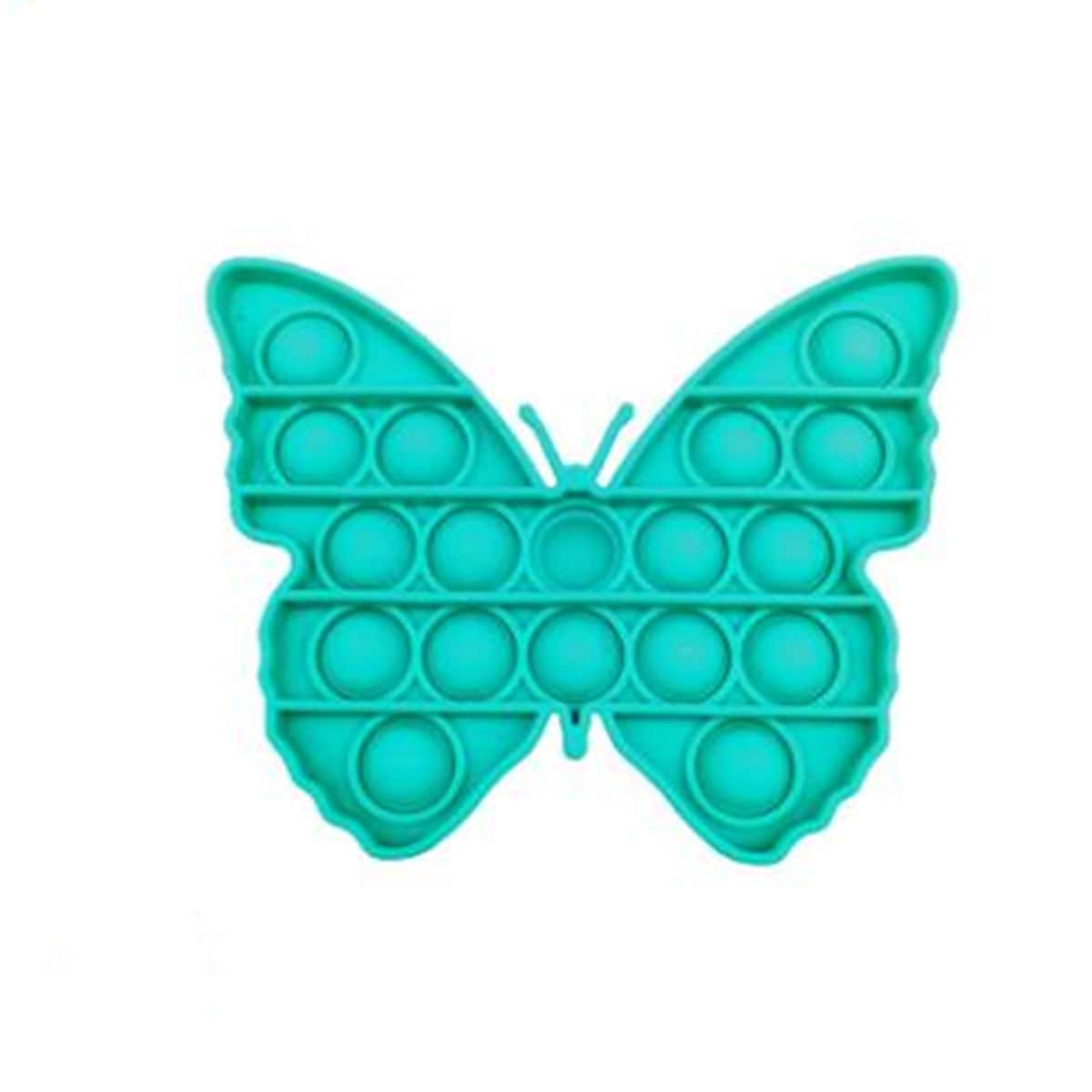 

1pc Random Butterfly Push Pop Bubble, Multicolor