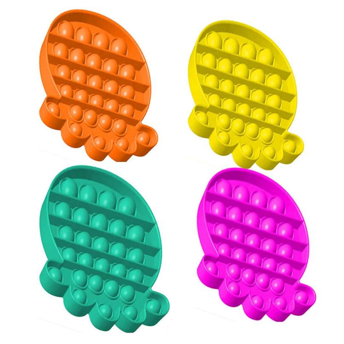 

1pc Random Octopus Push Pop Bubble, Multicolor
