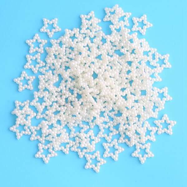 

1pack Star DIY Jewelry Accessory, White