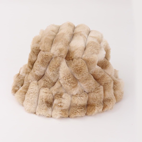 

Fuzzy Bucket Hat, Khaki