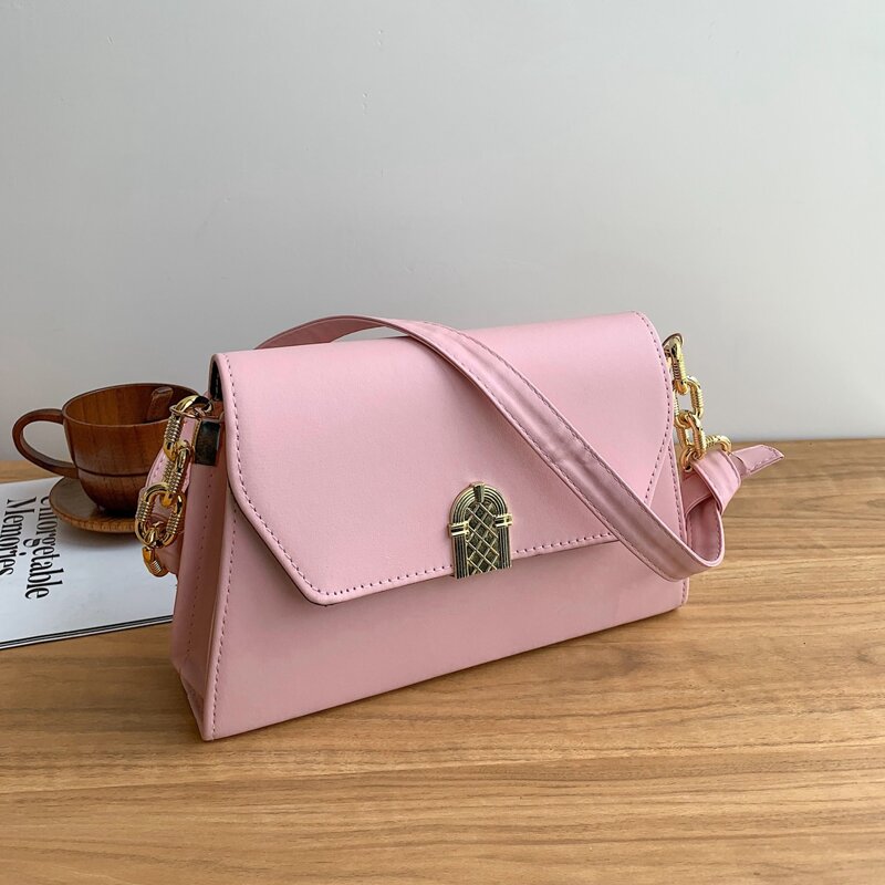 

Flap Shoulder Bag, Pink