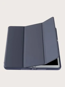 带笔槽的防震平板电脑保护套，兼容 iPad Mini 4/5/6/9.7/10.2/10.5、iPad Air 4/5、iPad 10th/10.9、iPad Pro 11 英寸 (M2)/Air 13 英寸 (M2)/Pro 11 英寸 (M4)/Pro 12.9 英寸 (M4) 2024 - 寶藍色 - 查看 5