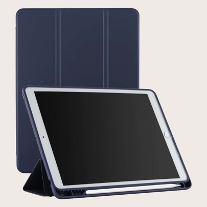 Tri-fold Case Compatible With iPad With Pen Slot