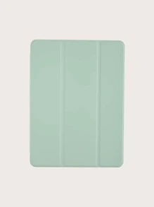 带防摔带和触控笔支架的平板电脑保护套，适用于 iPad Mini 4/5/6/9.7/10.2/10.5/Air4/Air5/10th/10.9/Pro11 英寸/Air11 (M2)/Air13 (M2)/Pro11 (M4)/Pro11 (M4) 2024 12.9 英寸 - 綠色 - 查看 2