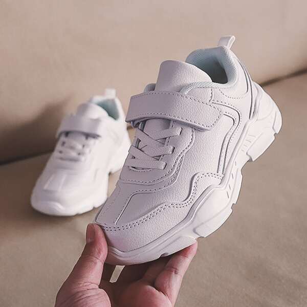 

Boys Minimalist Running Shoes, White