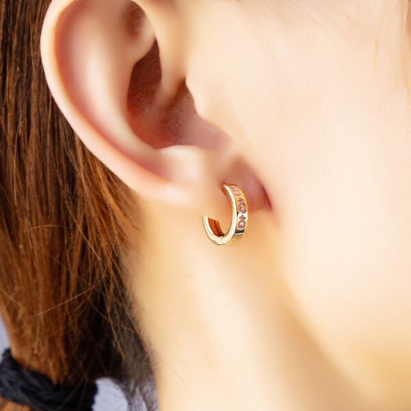 

14K Gold Plated Hoop Earrings
