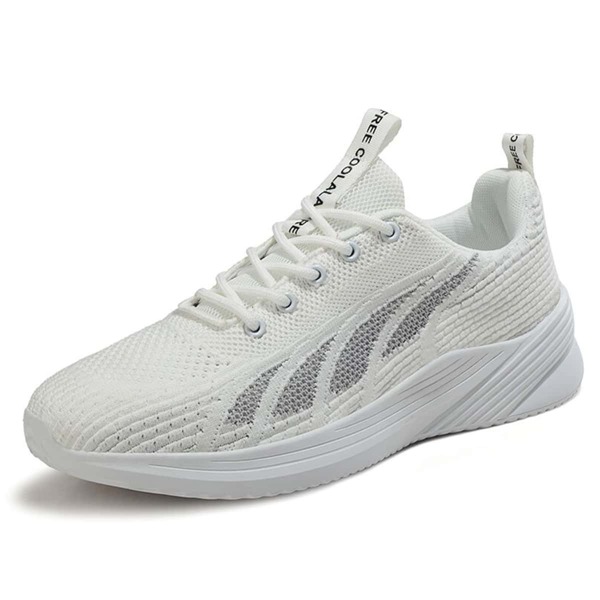 

Men Letter Graphic Lace Up Front Sneakers, White