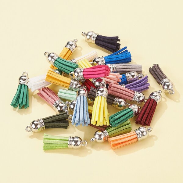 

60pcs Tassel DIY Jewelry Accessory, Multicolor