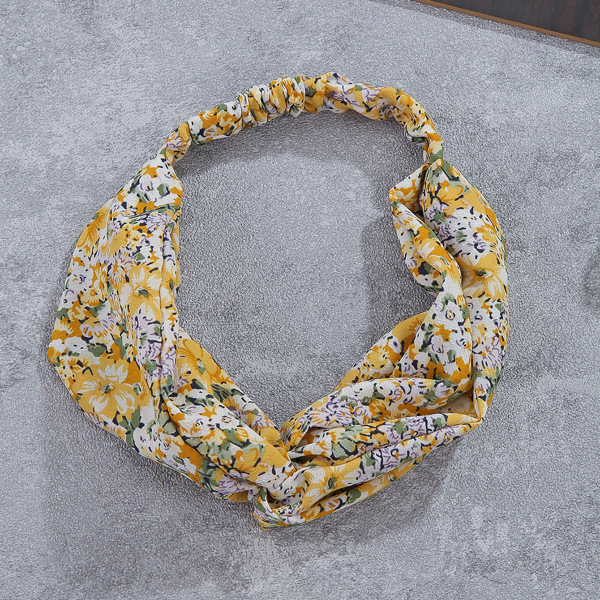 

Flower Print Hair Band, Multicolor
