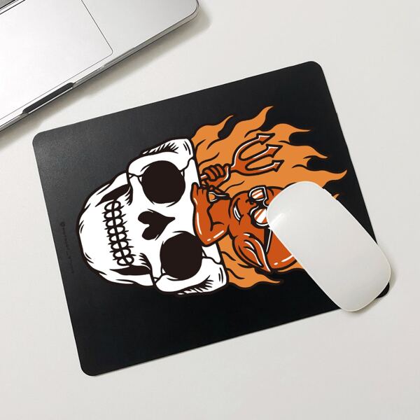 

Skeleton Pattern Mouse Pad, Multicolor