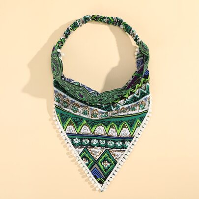 Geometric Pattern Hair Band