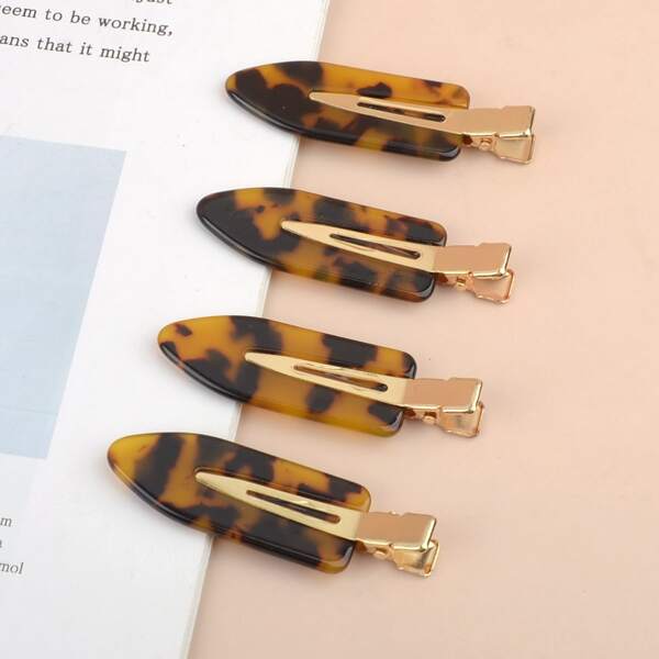 

4pcs Alligator Hair Clip, Multicolor