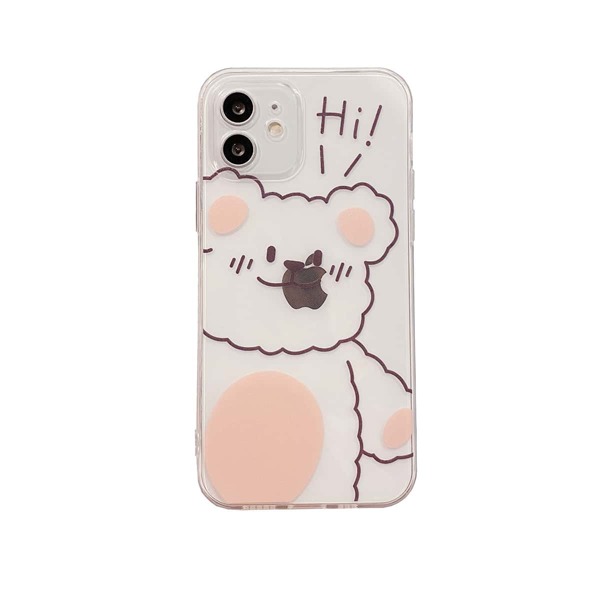 

Cartoon Graphic Clear Phone Case