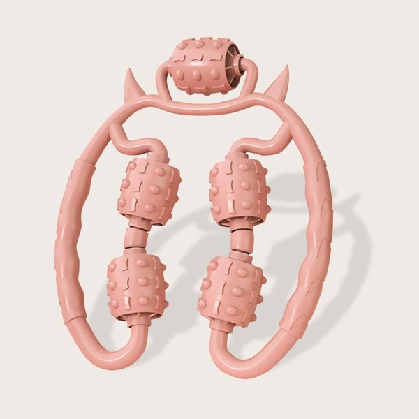 

1pc Muscle Relaxer Massage Roller, Pink