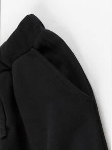 Tween Boys' Comfortable Leisure Sports Pants - Black - View 4