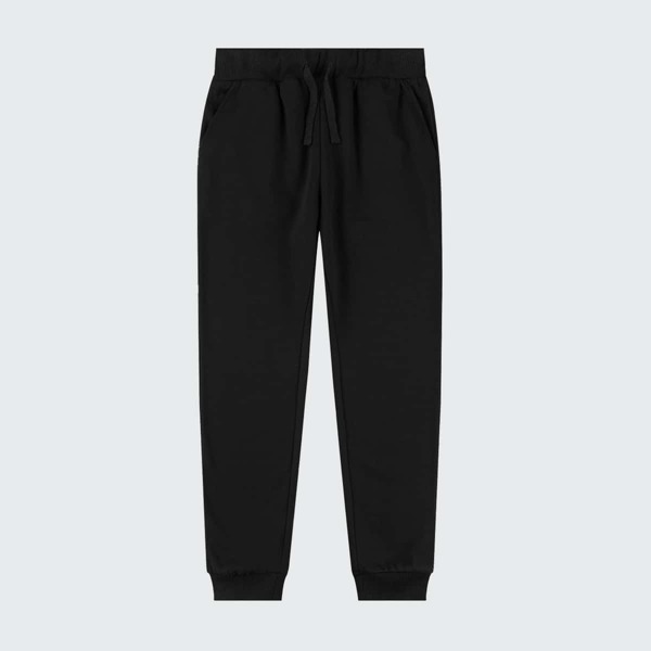 

Toddler Boys Drawstring Waist Sweatpants, Black