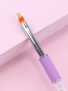 Nail Drawing Pen ,1PC Nail Art Pen Brush,Nail Design Brush,Painting Drawing Nail Tools,For Home Use and Professional Nail Salon - Mauve Purple - View 4