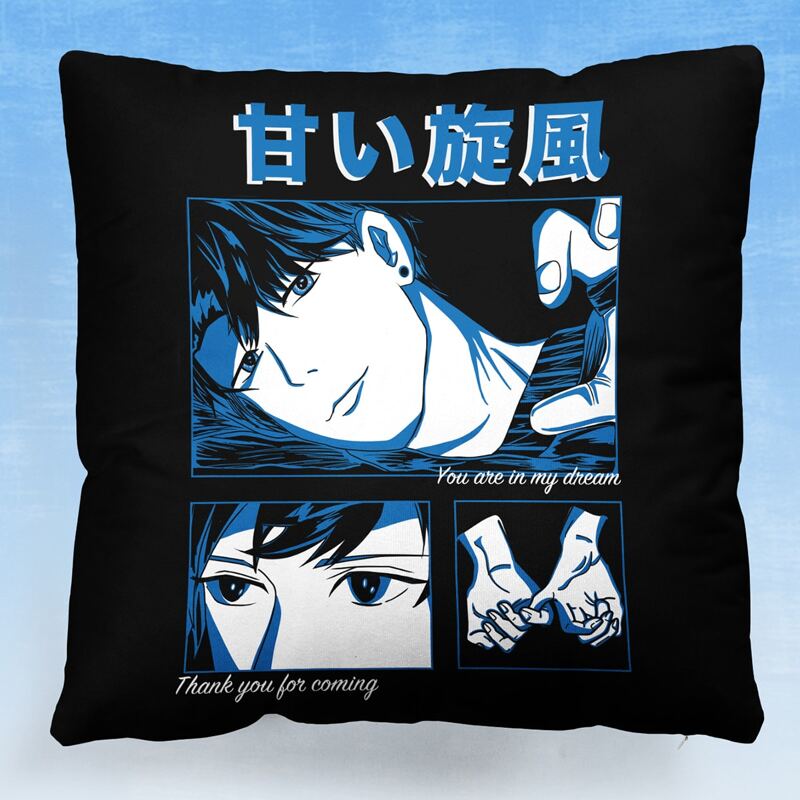 

Figure Graphic Cushion Cover Without Filler, Multicolor