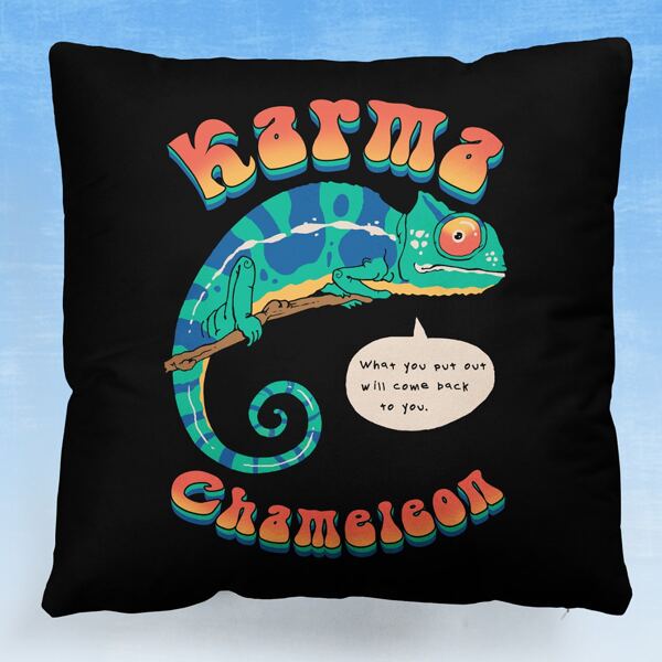 

Cartoon Graphic Cushion Cover Without Filler, Multicolor