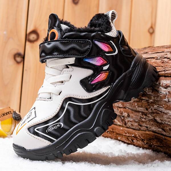 

Boys Colorblock Velcro Strap Sneakers, Multicolor