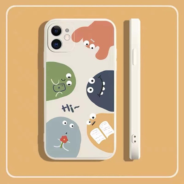 

Cartoon Graphic Phone Case, Multicolor