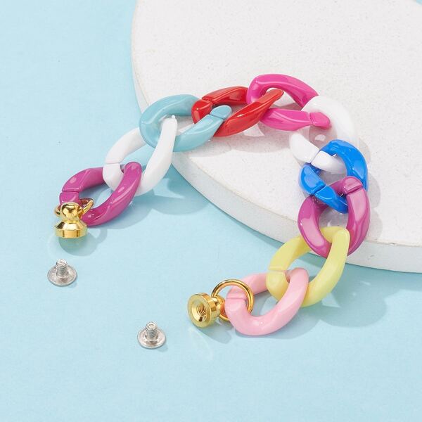 

Acrylic Chain DIY Jewelry Accessories, Multicolor