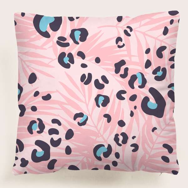 

Plant Print Cushion Cover Without Filler, Multicolor