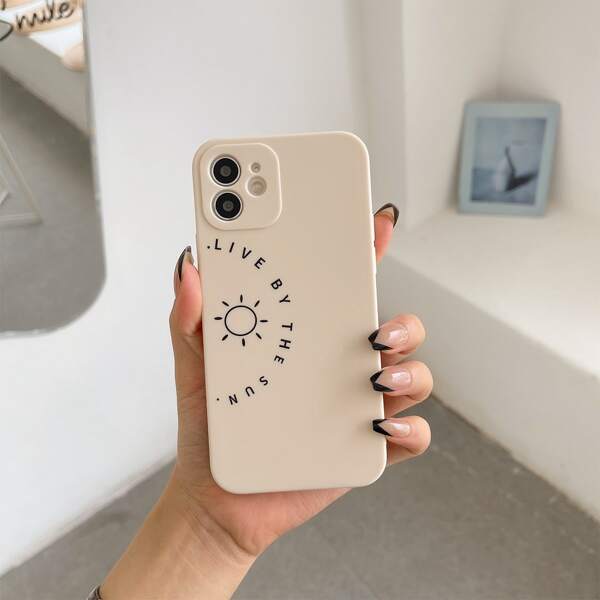 

Letter Graphic Phone Case, Multicolor
