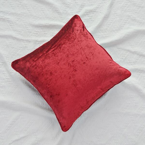 

Plain Cushion Cover Without Filler, Red