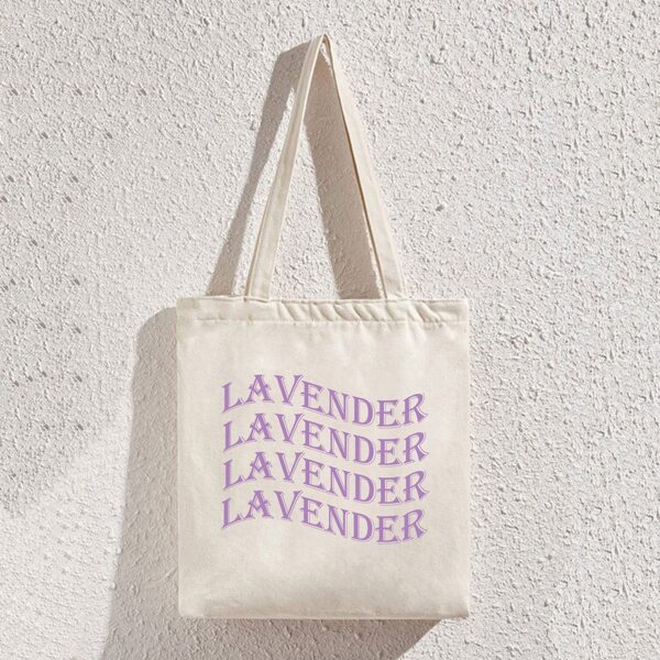 

Letter Graphic Shopper bag, Beige