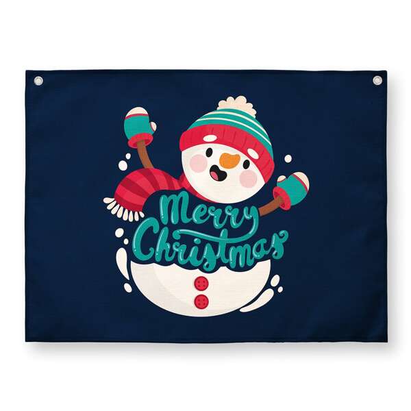 

Christmas Snow Print Tapestry, Multicolor