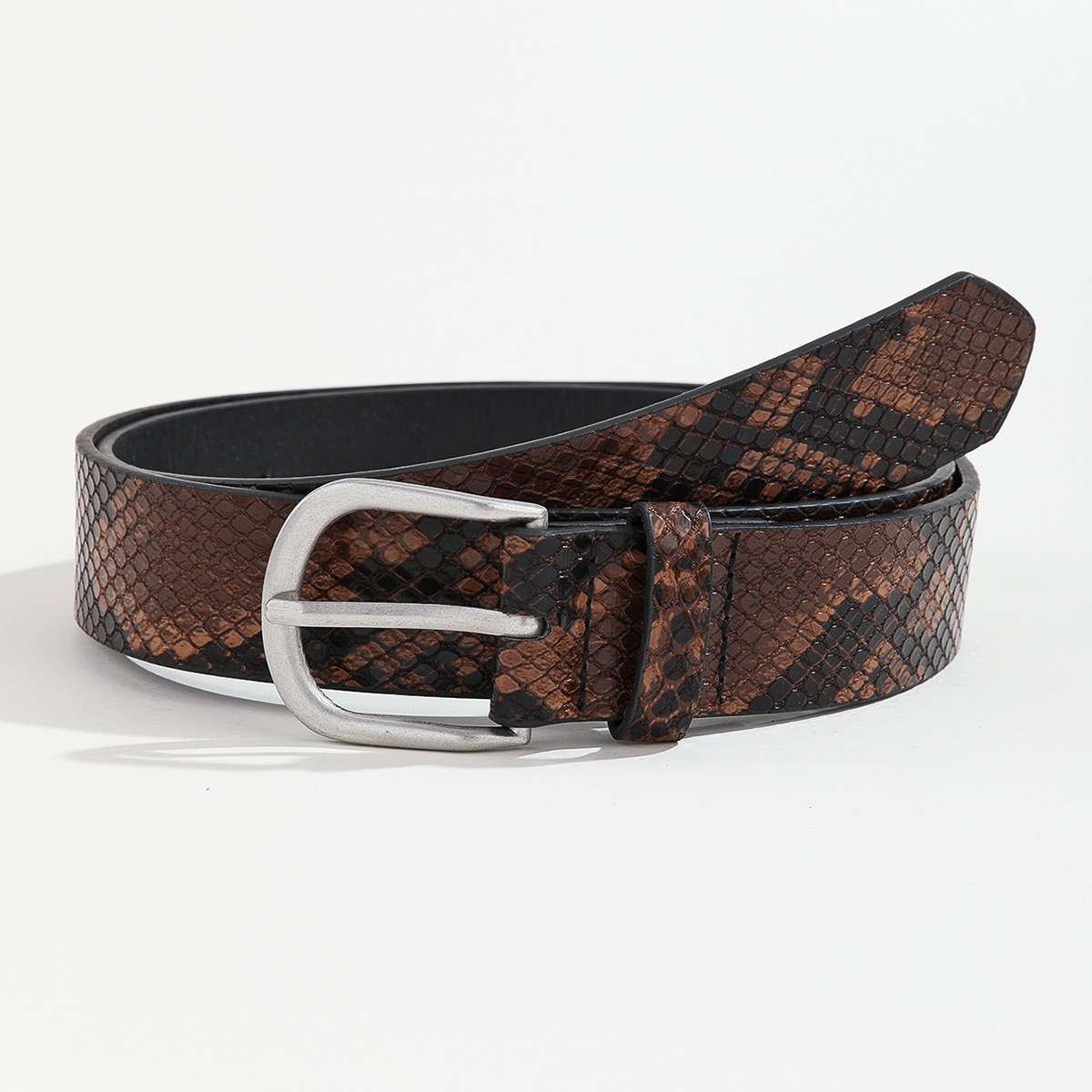 Ремень с животным принтом