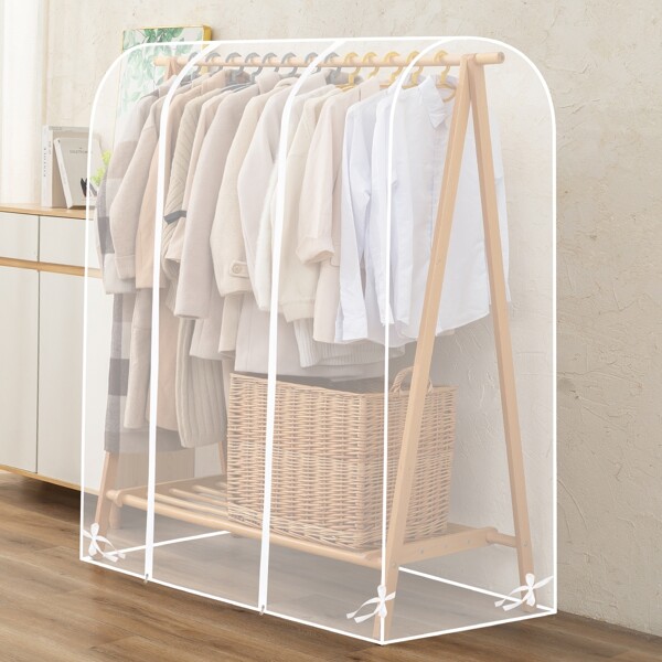 

1pc Clear Clothes Dust Cover