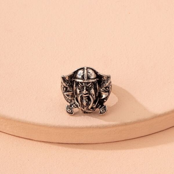 

Vintage Alloy Ring, Antique silver