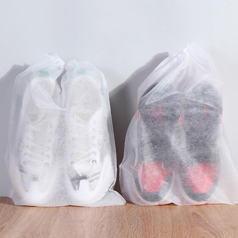 

10pcs Shoes Travel Storage Bag, White