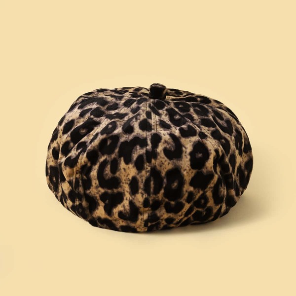 

Kids Leopard Beret, Multicolor