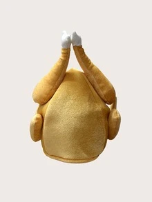 1pc Thanksgiving Day Turkey Shaped Party Hat - Multicolor - View 2